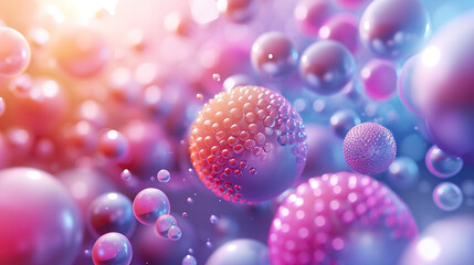 Bubble Sphere Background
