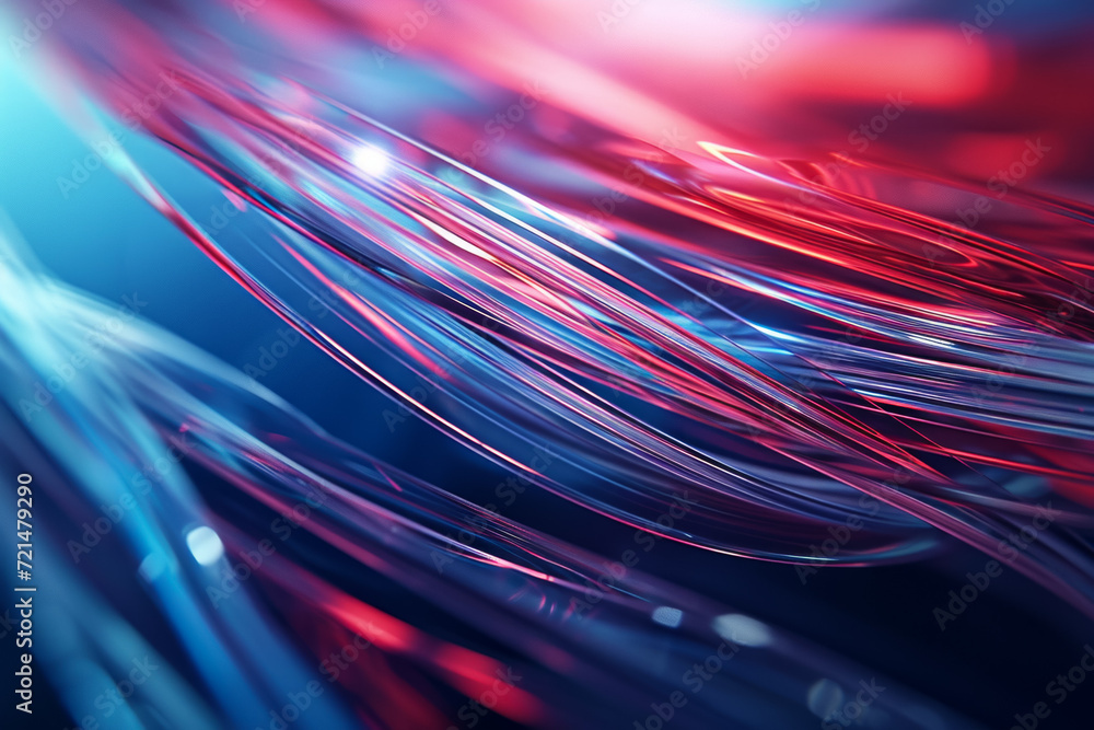 Poster abstract light in motion. background for design with selective focus and copy space.