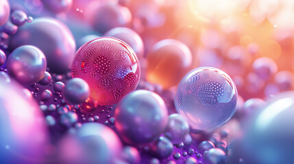 Bubble Sphere Background