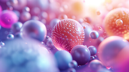 Bubble Sphere Background