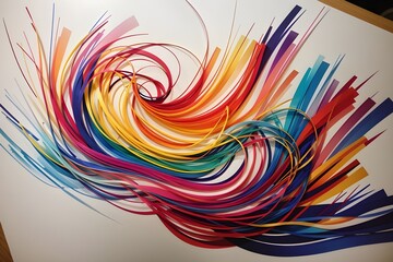 Fototapeta premium abstract colorful background