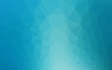 Obraz premium Light BLUE vector polygonal template. A vague abstract illustration with gradient. Template for a cell phone background.