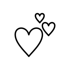 love icon vector design in trendy style