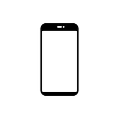 hand phone icon vector design in trendy style