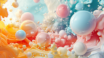 Abstract Sphere Background