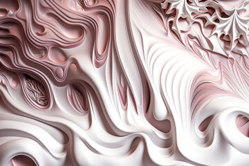 Pink futuristic striped background