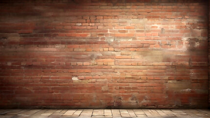 Brick wall background - Powered by Adobe