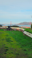 Fototapeta premium View of the golden gate bridge. 