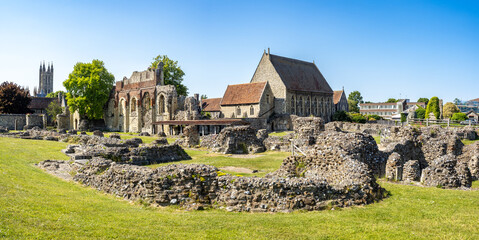 St. Augustine’s Abbey in Caterbury city, England