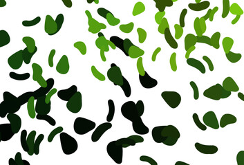 Light Purple, Pink vector template with memphis shapes.