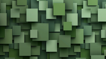 Forest green & moss green abstract shape background vector presentation design. PowerPoint and Business background.