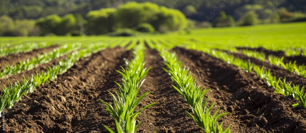 Poster researching a recultivated field: exploring the symbiosis between researching and recultivated field