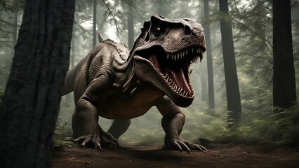 tyrannosaurus rex dinosaur  The vicious dinosaur was a clue in the mystery case. It had been seen near the crime scene,  