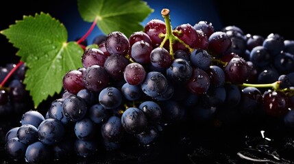 grape composition flat lay UHD Wallpaper