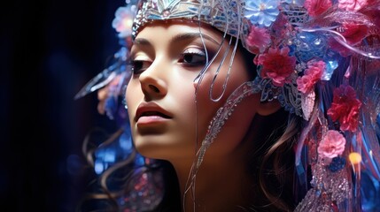 futuristic virtual world digital UHD Wallpaper