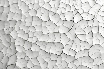 A black and white photo showcasing a cracked wall. Suitable for various design projects