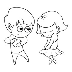 happy valentines day coloring page