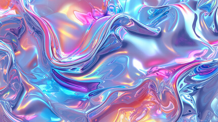 Metallic Swirls Background