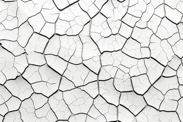 A black and white photo of a cracked wall. Suitable for architectural designs or as a background...