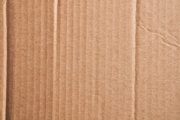 Fototapeta premium Brown cardboard carton material texture background