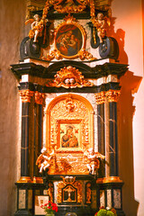 Innenansicht der Pfarrkirche Pfarrkirche Dornbirn-Haselstauden in Vorarlberg	 (Österreich)