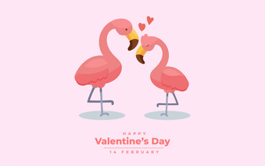 Happy Valentine's Day Vector Illustration Design 