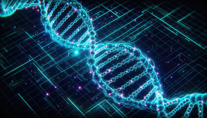 Neon Cybernetic DNA Model: Electric Interpretation