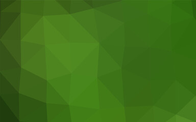 Light Green vector low poly layout. A vague abstract illustration with gradient. Elegant pattern for a brand book.