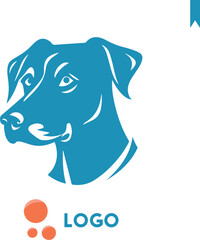 dog logo vector
