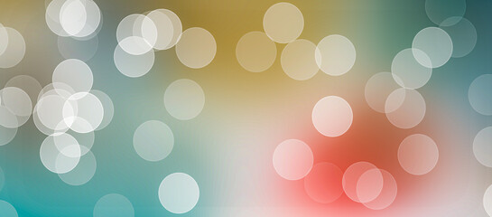 Gradient bokeh background