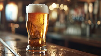 the simplicity of a classic cartoon beer glass