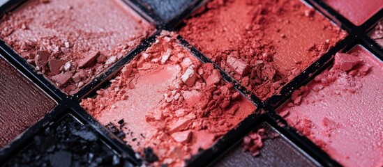 Discover the Stunning Professional Blush Palette - A Multi-Colored Blush Palette for Professional Makeup Artists