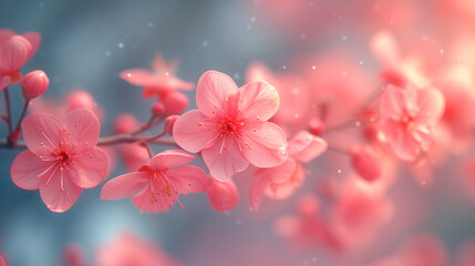 Pink flowers