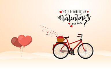 Happy Valentines Day Vector Illustration Design 
