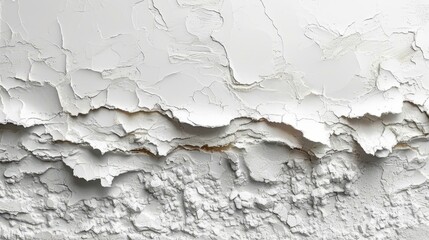 White cracked paint texture background