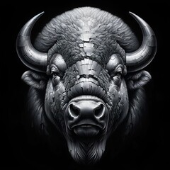 Bison Face