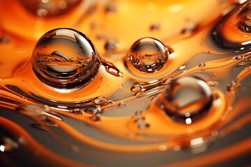 Abstract liquid mercury background 