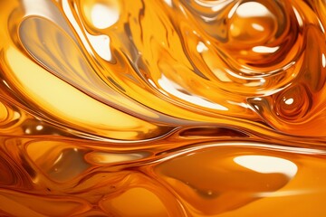 abstract liquid honey background
