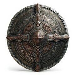 Naklejka premium Medieval shield