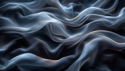 Fototapeta premium black waves background