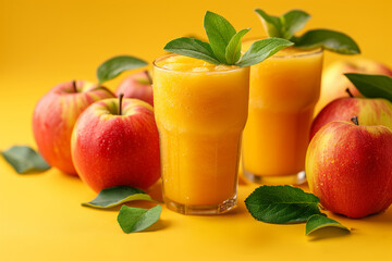 Apples fresh smoothie 