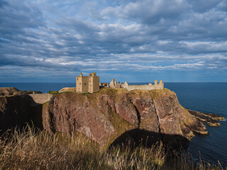 Dunnottar Castle in Aberdeenshire, Scottland