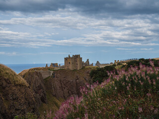 Dunnottar Castle in Aberdeenshire, Scottland