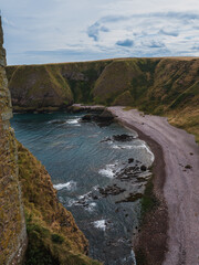 Dunnottar Castle in Aberdeenshire, Scottland