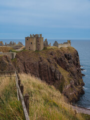 Dunnottar Castle in Aberdeenshire, Scottland