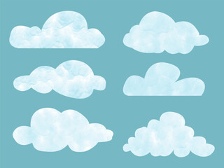 blue sky with clouds