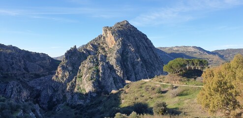 Fototapeta premium Mountain Spain Malaga province