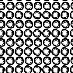 graphic geometric zigzag brush line round pattern background texture and abstract design art print