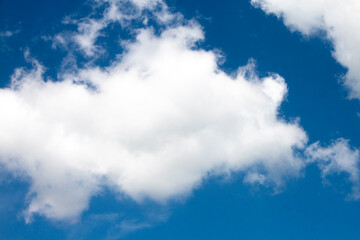 Obraz premium Clouds in the sky. clear sky, nature background