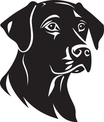 Vectorized Companions Dogs in ArtDoggy Delights Vector Illustrations